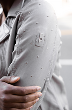 Load image into Gallery viewer, ALEZ LEATHER JACKET - light grey
