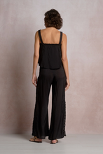 Load image into Gallery viewer, FLOWY TANK TOP - BLACK
