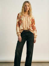 Load image into Gallery viewer, floral boho blouse - N/A
