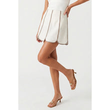 Load image into Gallery viewer, Linen Skort - Offwhite

