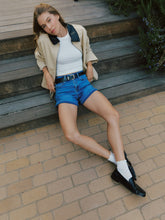 Load image into Gallery viewer, Super soft denim shorts - Medium
