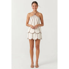 Load image into Gallery viewer, Linen Skort - Offwhite
