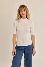 Load image into Gallery viewer, 3/4 sleeve Turtleneck sweater - Offwhite
