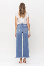 Load image into Gallery viewer, Wideleg Hi Rise Jeans - Eye
