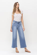 Load image into Gallery viewer, Wideleg Hi Rise Jeans - Eye
