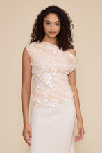 Load image into Gallery viewer, Sequin Top - Cream
