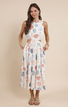 Load image into Gallery viewer, Seashell Maxi dress - White
