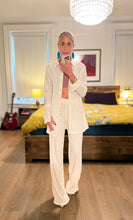 Load image into Gallery viewer, Textured pants - Cream
