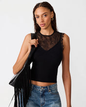 Load image into Gallery viewer, Lace sweater Top - Black
