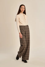 Load image into Gallery viewer, Plaid Trousers - Plaid blk
