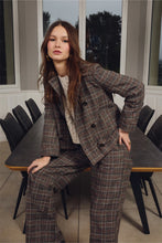 Load image into Gallery viewer, Plaid Trousers - Plaid blk
