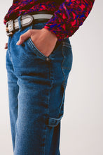 Load image into Gallery viewer, carpenter bf jeans - blue
