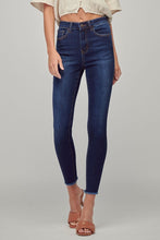 Load image into Gallery viewer, Hi rise ankle skinny - dark wash
