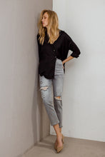 Load image into Gallery viewer, Hi Rise Mom Jeans - Survive
