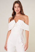 Load image into Gallery viewer, Bustier Top - White
