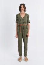 Load image into Gallery viewer, V neck Jumpsuit - Green
