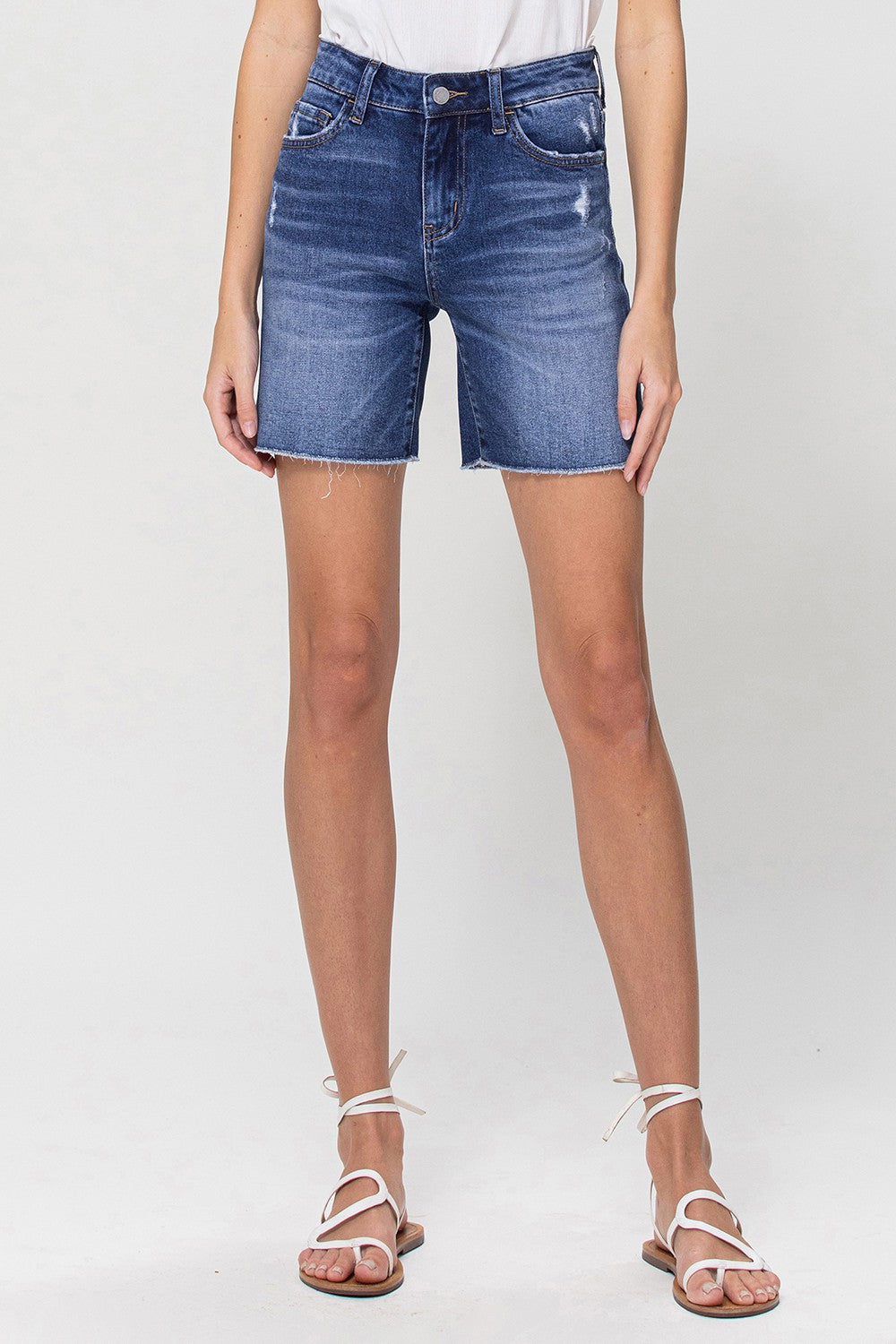 Mid Rise Shorts - Cheer
