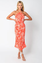 Load image into Gallery viewer, Orange Midi Dress - Orange
