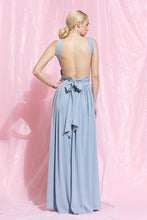 Load image into Gallery viewer, Satin Maxi Dress - Blue
