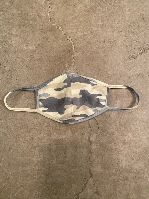 PRINTED FACE MASK - CAMO