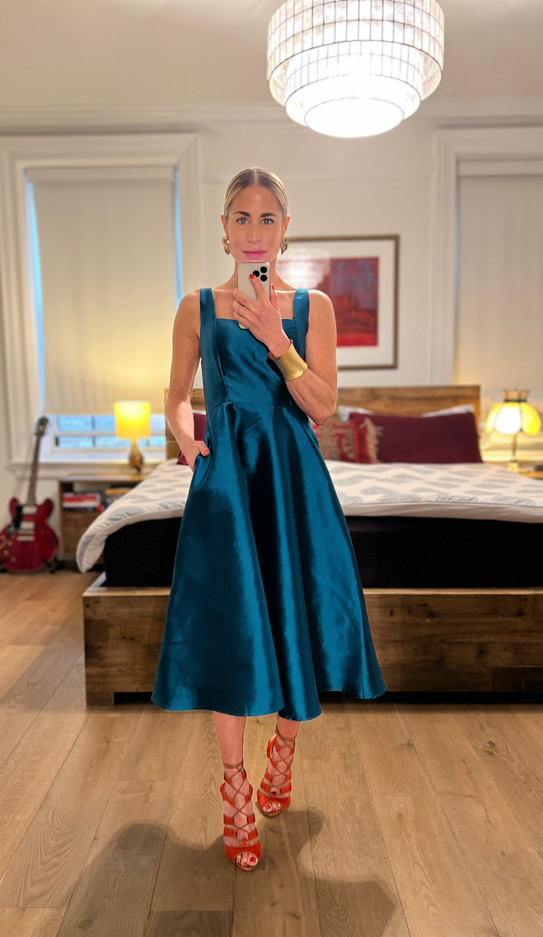 Homecoming Dress - Teal