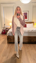 Load image into Gallery viewer, Suede Cardigan - Mauve

