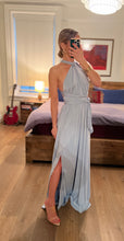 Load image into Gallery viewer, Satin Maxi Dress - Blue
