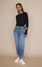 Load image into Gallery viewer, Modern slub tee - Black
